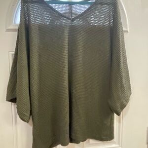 SHEIN Olive Green Knitwear
